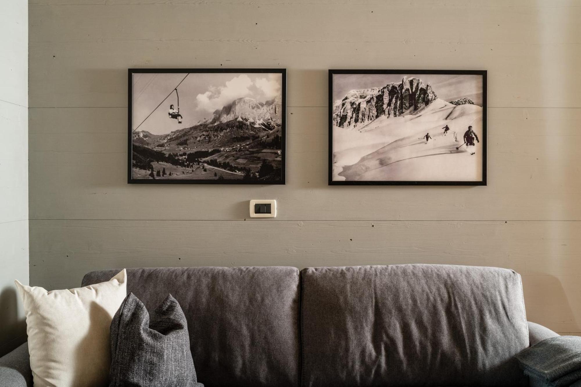 Aparthotel Nei Y Suredl Nevesole Corvara Pokoj fotografie